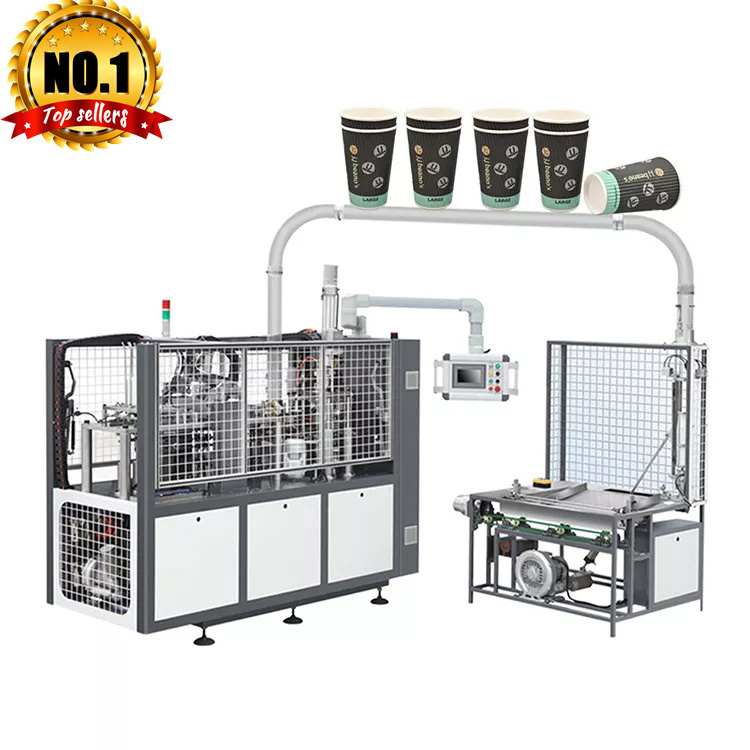 High Speed carton cup forming Machine take-away juice paper cup making machine prices