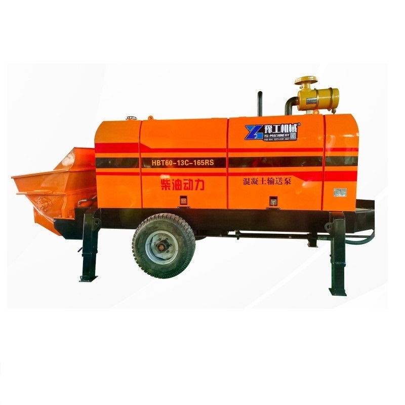 Skid Steer Concrete Pump For Sale Industrial Compressors Concrete Pump Concrete Mixer Pump