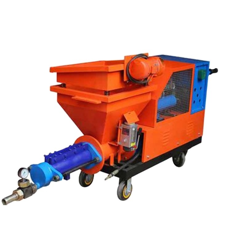 Diesel Engine Spraying Plaster Cement Plastering Spray Dry Mortar Machines Sand Concrete Sprayer Cement