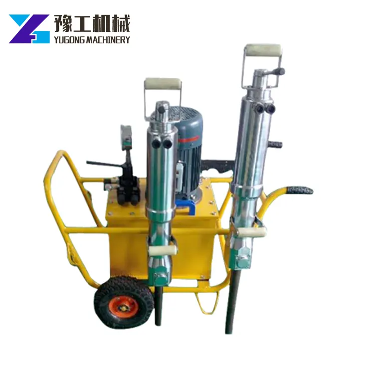 Rock Splitting Tool Hydraulic Stone Splitter Machine Concrete Rock Breaking Tools