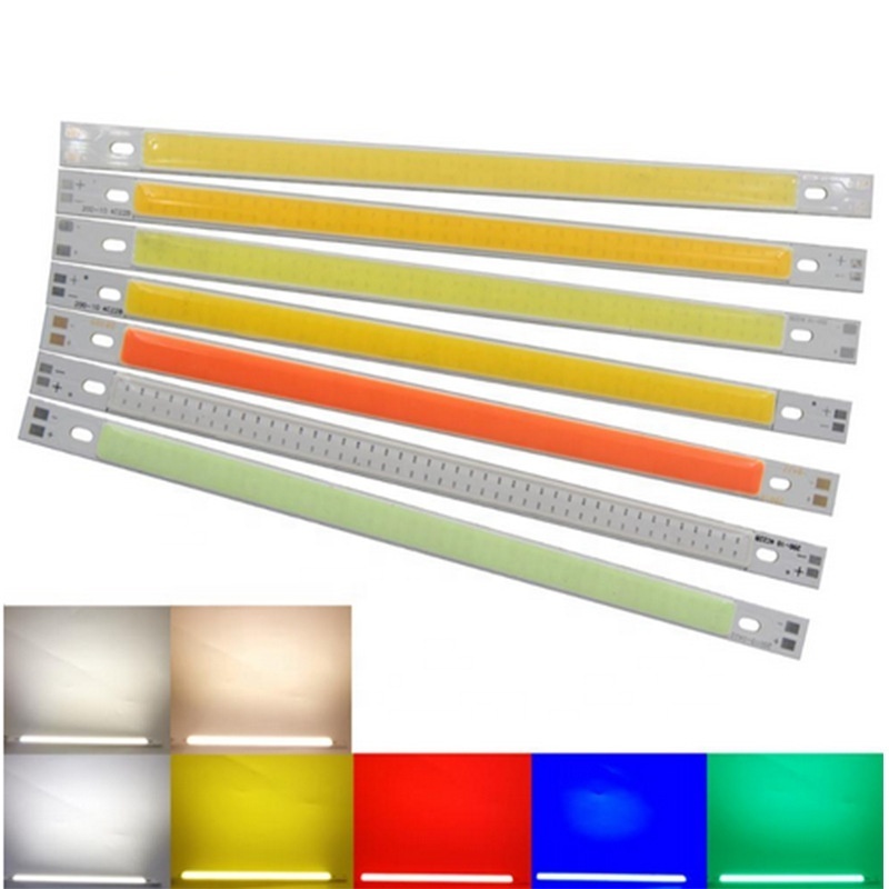 12V strip COB lamp bead light source 200 400 600mm automobile lamp led light bar COB led surface light sources