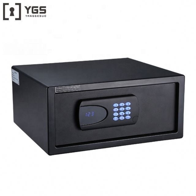 YGS Electronic digital security hot sale safes key lock hotel room safety office secure safe box