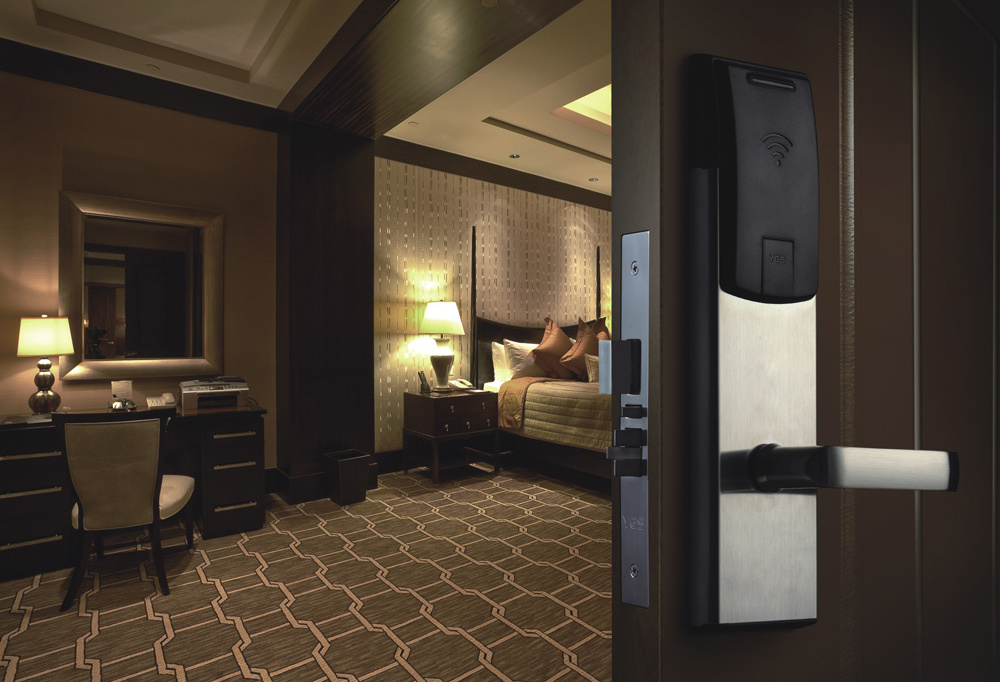 YGS Good price hotel deadbolt motel door lock system