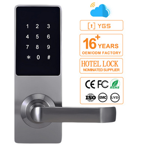 YGS Brand New Electronic Digital Waterproof Door Lock For Airbnb  Password Screen Tuya TTlock Home Apartment Smart Locks