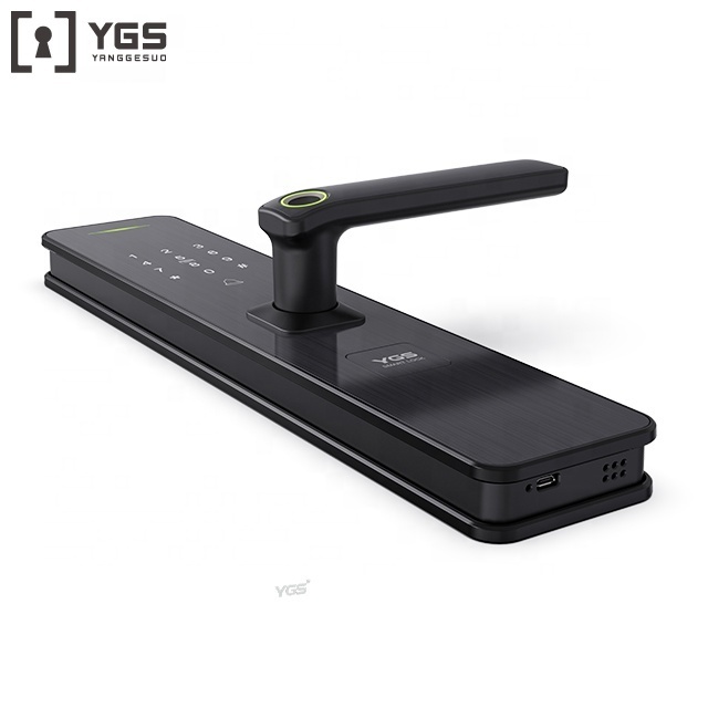 YGS wholesale digital door locks home high security fingerprint lock household sliding door smart key lock