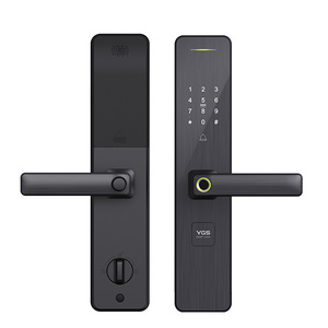 YGS wholesale digital door locks home high security fingerprint lock household sliding door smart key lock