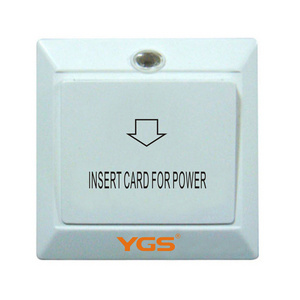 YGS room smart energy saving automatic door rfid key hotel power card switch for hotel