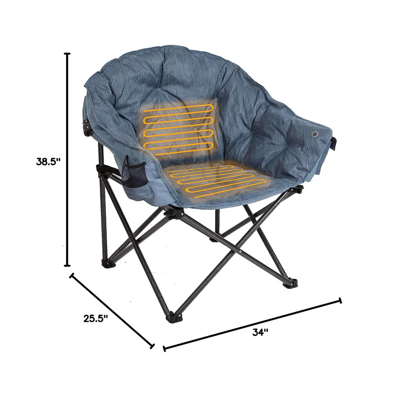 YG-HM001 Outdoor Oversize Padded Moon Leisure Portable Sofa Chair for Camping,