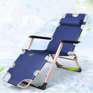 YG-L008Lounge Chair Recliners Adjustable Zero Folding Gravity Chairs Folding Beach Sun Lounge Chair