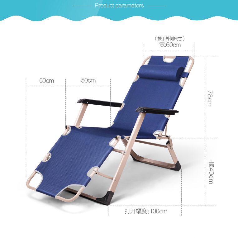 YG-L008Lounge Chair Recliners Adjustable Zero Folding Gravity Chairs Folding Beach Sun Lounge Chair