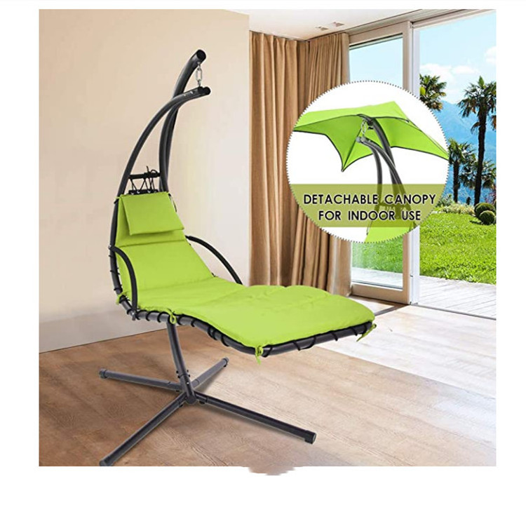 Garden Furniture Swing Chair Hammock lounge chair with sunshade cheap price