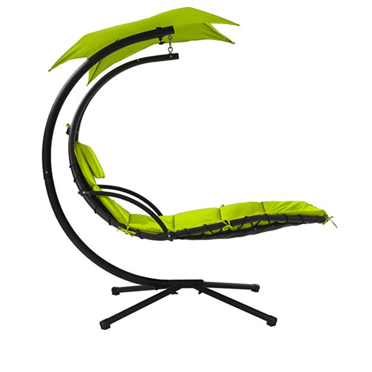 Garden Furniture Swing Chair Hammock lounge chair with sunshade cheap price