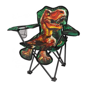 YG-K037  Outdoor Dinosaur Chair for Kids Foldable Children Chair for Camping