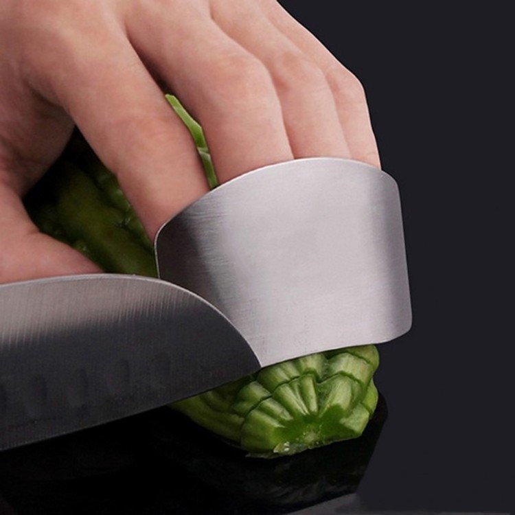 Stainless Steel Kitchen Hand Protector Knife Slice Cutting Finger Finger Guard Protect