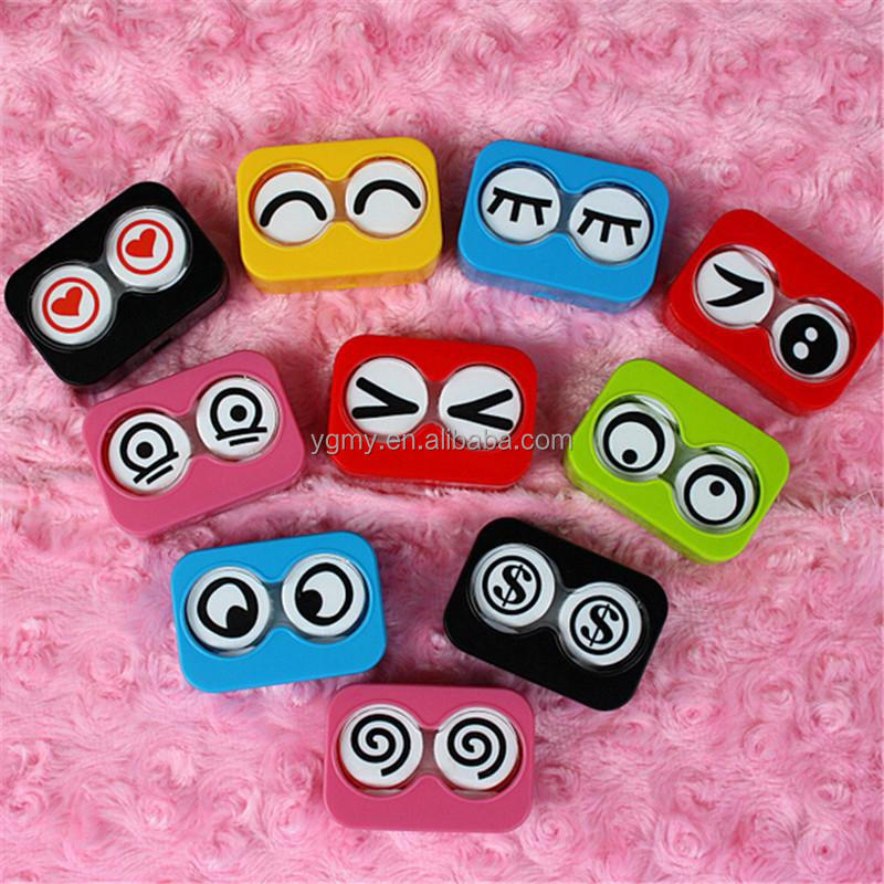 Plastic Contact Lens Box Holder Travel Case Contact Lenses Container Eye Lens Case Contact Lenses Travel Kit