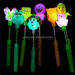 Novelty glow items noise maker toy led blinking light stick fan led handlap Event & Party Supplies