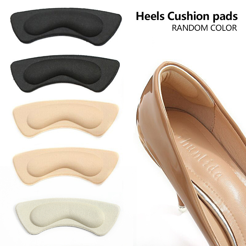 Amazon Hotselling  Soft Foam Insoles High Heel Shoes Pad Heel Feet Stick Foot Pad Cushion Insoles Relieve Pain