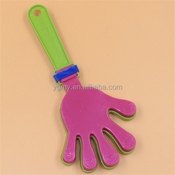 Hand clapper clap toy cheer leading clap for game football game Noise Maker Baby Kid Pet Toy