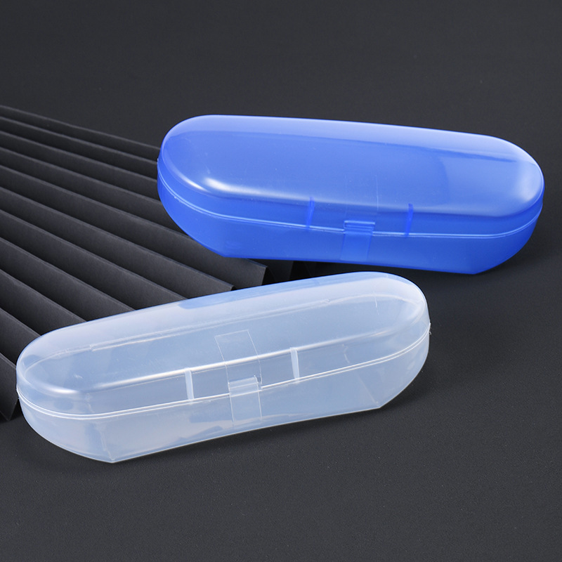 Large Clear Glasses Box Flat Mirror Reading Glasses Cases Plastic Box Portable Sunglasses Case Urltra-Light EyeGlasses Cases