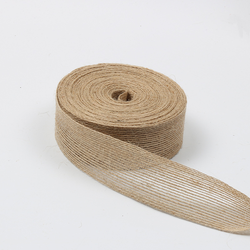 Rope ribbon webbing woven linen cord Natural jute rope