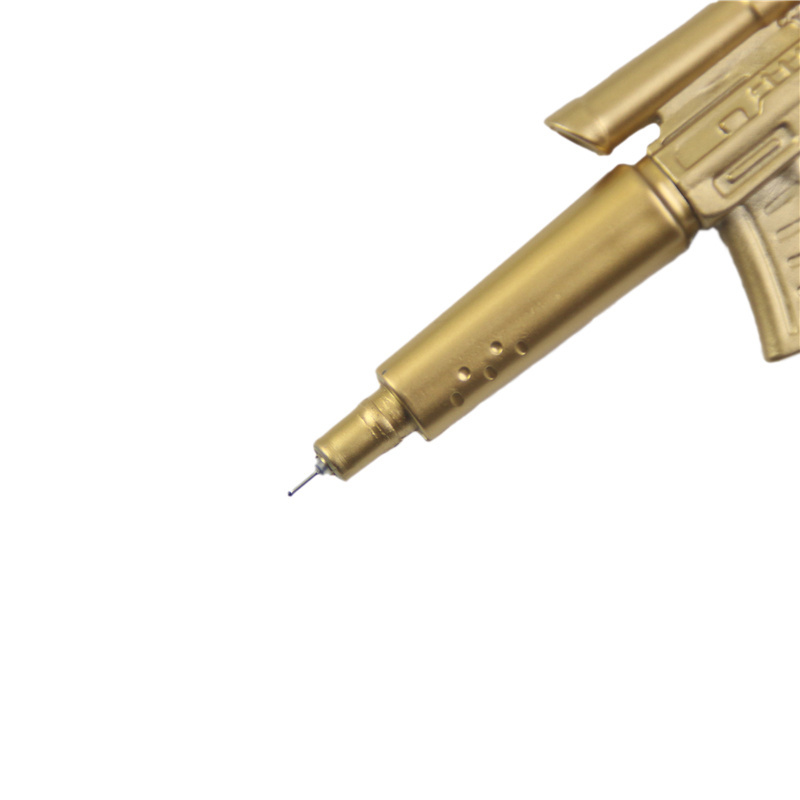 Creative Gold Gun Shape Rollerball Pen