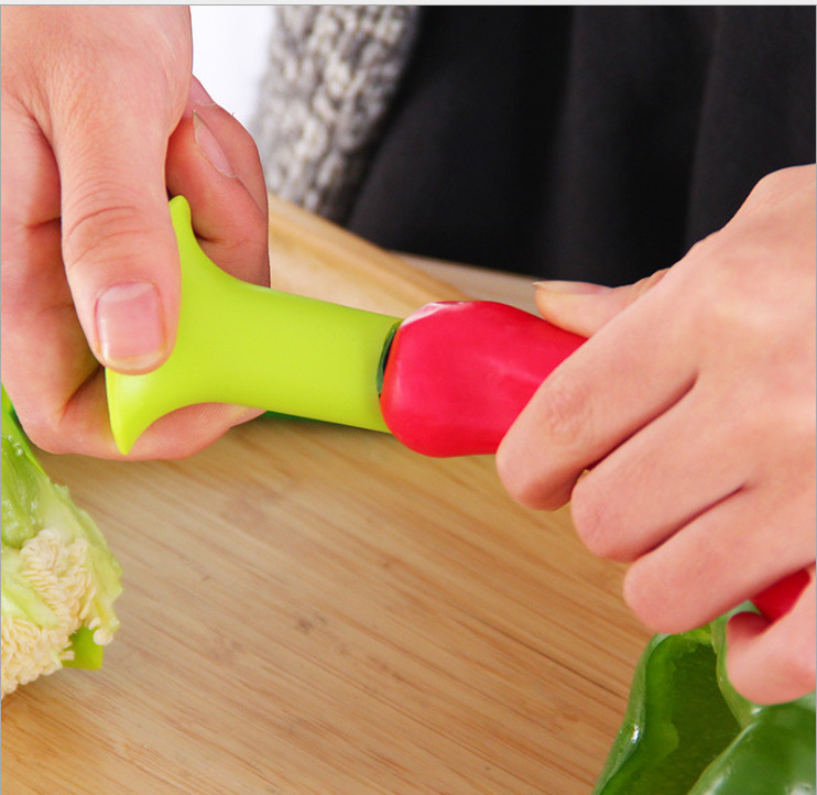 Creative chili tomato corers fruit vegetable tools pepper corer slicer cutter kitchen gadgets cooking tool