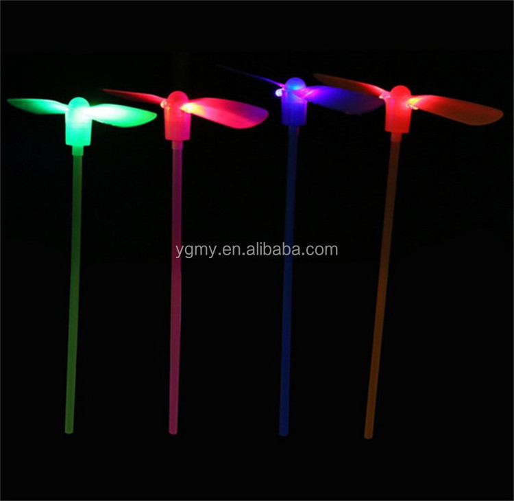 NEW LED Luminous flying light up toys flashing Bamboo Dragonfly Electronic Cheap kids gift party decoration