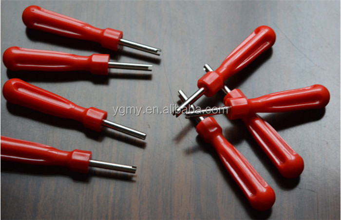 Tire valve core removal tool tire repair tool valve core wrench valve core