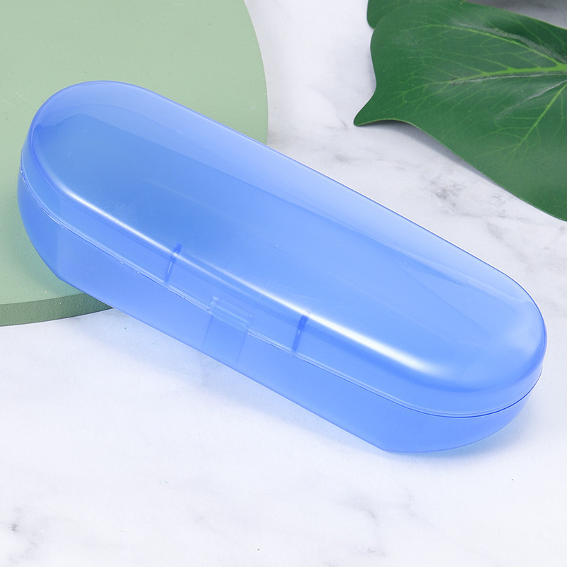 Large Clear Glasses Box Flat Mirror Reading Glasses Cases Plastic Box Portable Sunglasses Case Urltra-Light EyeGlasses Cases