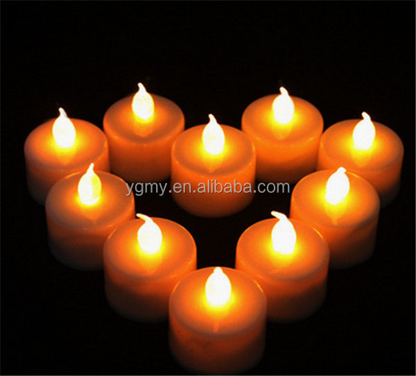 Flickering Flameless LED Tealight Flicker Tea Battery Candle Light Xmas Party Propose Holiday Wedding Safety Candles