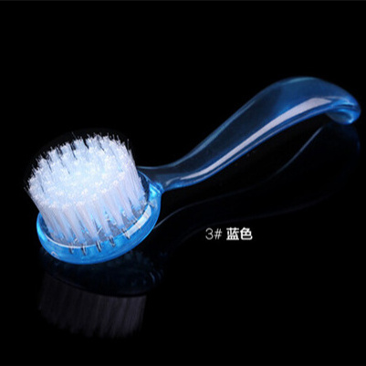 hot selling Nail Art Dust Cleaning Brush with Cap Round Head Make Up Washing Brush Manicure Pedicure Nail Tools