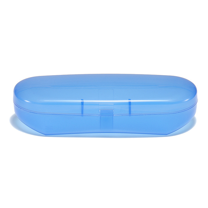 Large Clear Glasses Box Flat Mirror Reading Glasses Cases Plastic Box Portable Sunglasses Case Urltra-Light EyeGlasses Cases