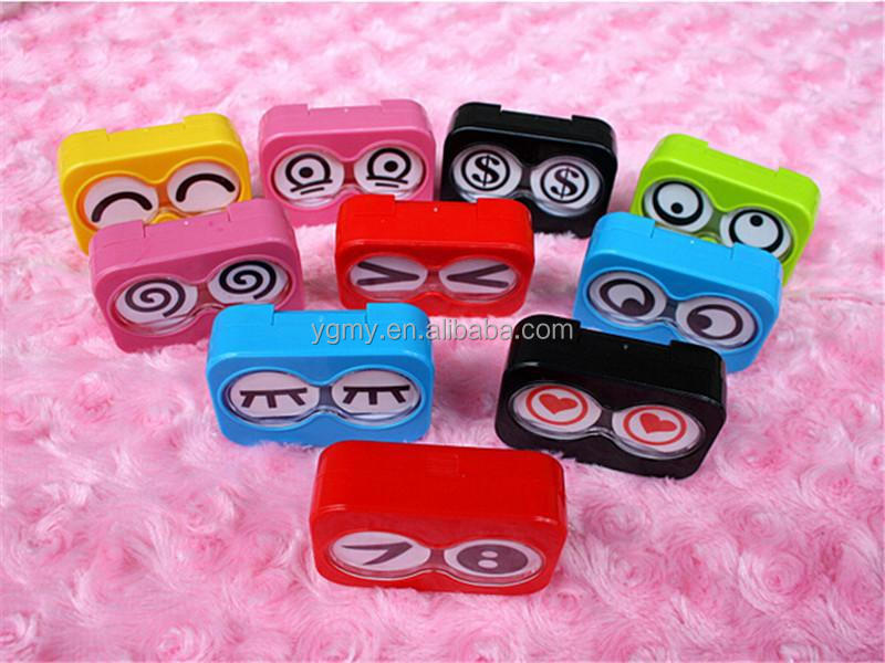 Plastic Contact Lens Box Holder Travel Case Contact Lenses Container Eye Lens Case Contact Lenses Travel Kit