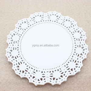 88 mm White Round Lace Paper Doilies / Doyleys,Vintage Coasters / Placemat Craft Wedding Christmas Table Decoration