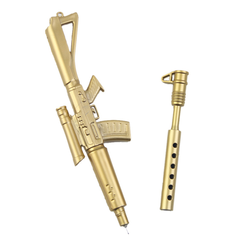 Creative Gold Gun Shape Rollerball Pen