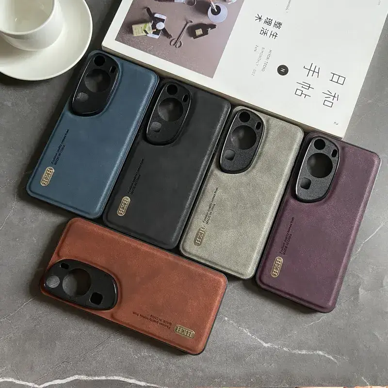 Magnetic for Huawei Mate 50 40 Pro P60 Art P50 P40 P30 Nova 11i Case Leather Matte Soft Full Camera Protect Cover Shell Fundas