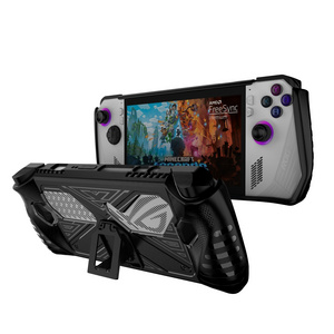 Kickstand Protective Case for Asus Rog Ally Full Cover Case with Stand Compatible with Steam Deck Case Shock-Absorption