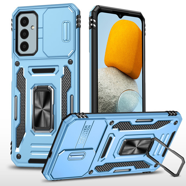 Fashion Armor Shockproof TPU+PC Hard Case For Samsung Galaxy A54 5G Camera Protection Phone Cover A12 A22 A34 A32 A24 M14 S23FE