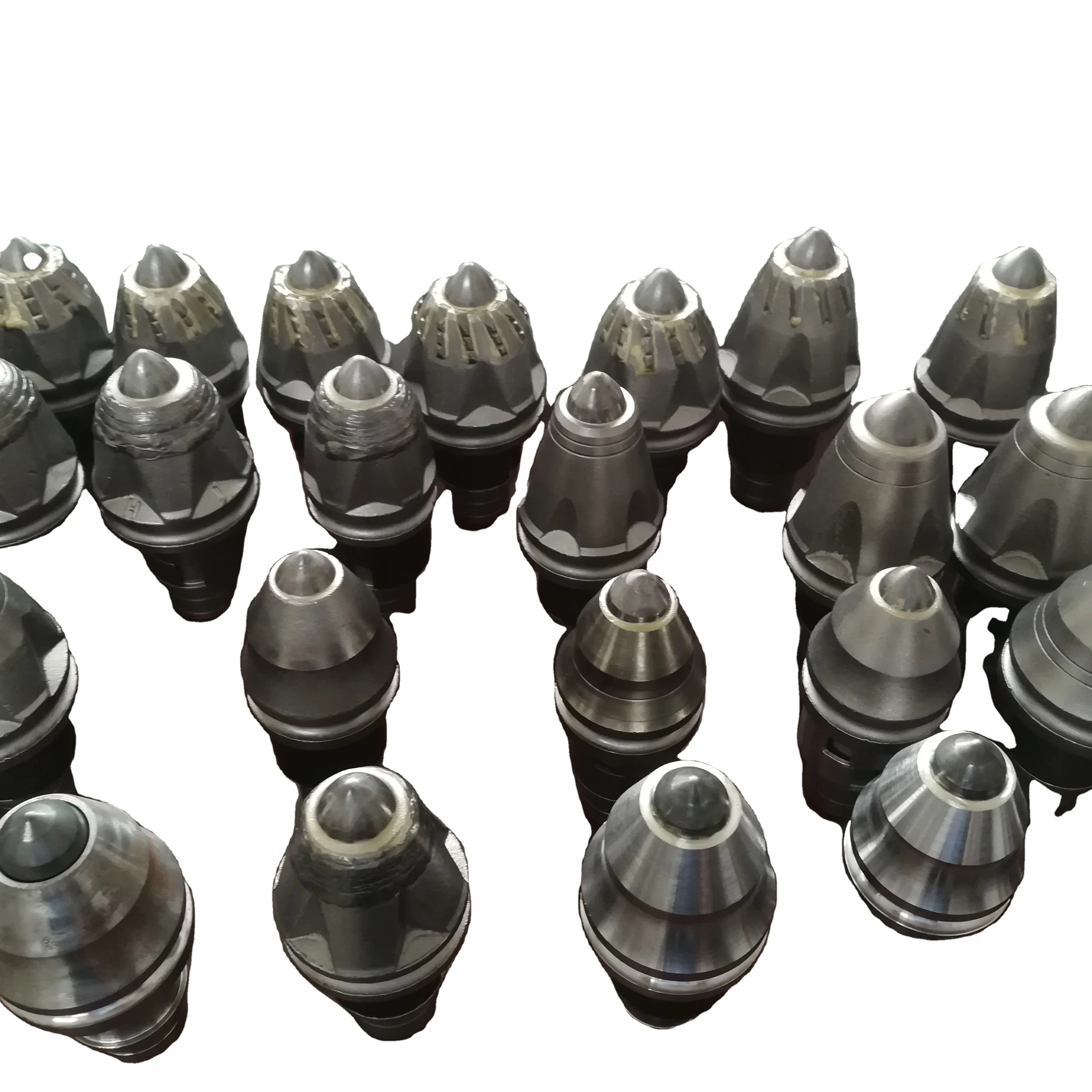 Carbide Bullet Teeth Dirt Auger Teeth For Rock Drilling Bucket In Rotary Rigs