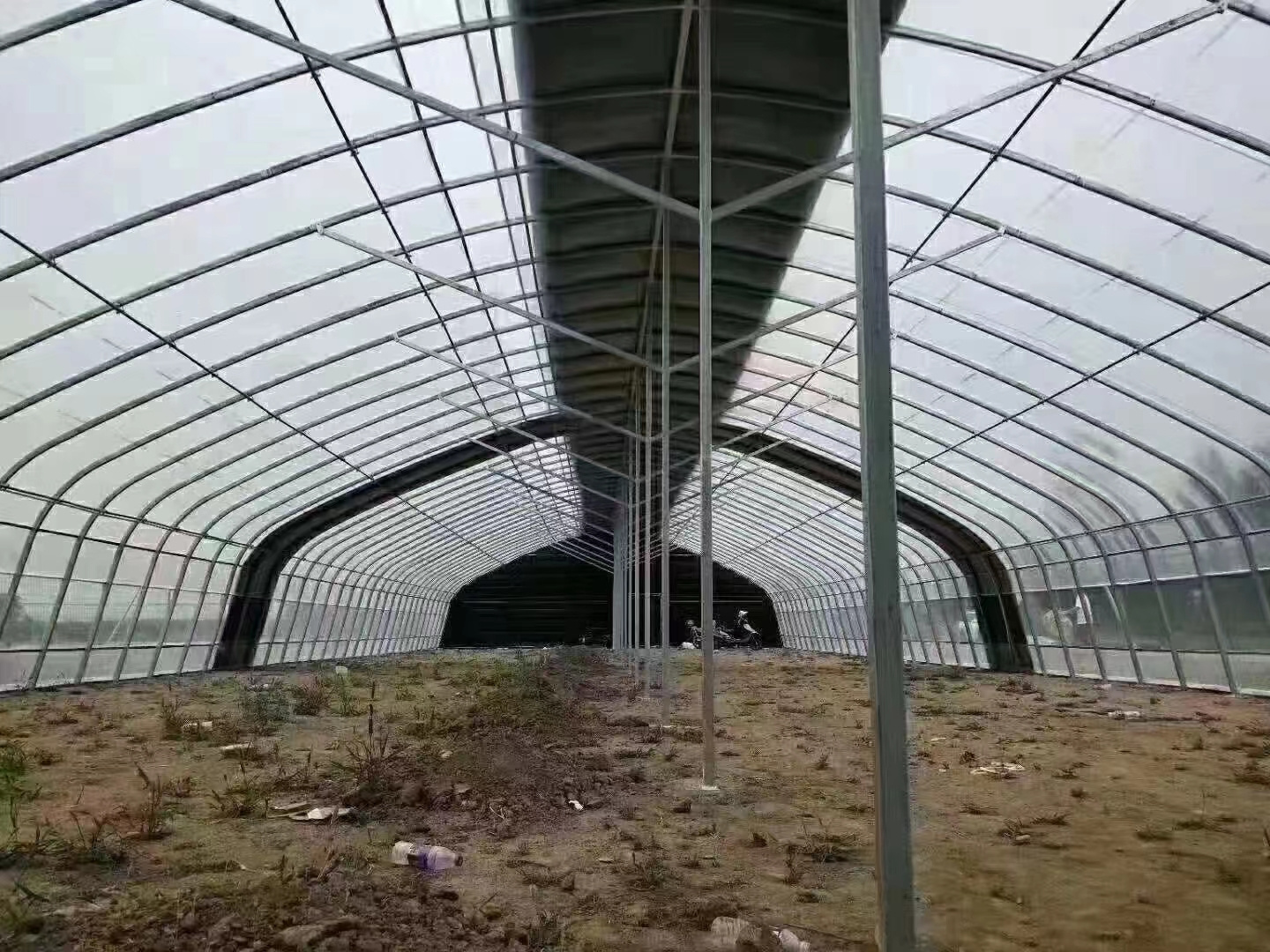 Winter Arch Side Ventilation System Thermal Insulation Greenhouse with High Quality Insulation Blanket