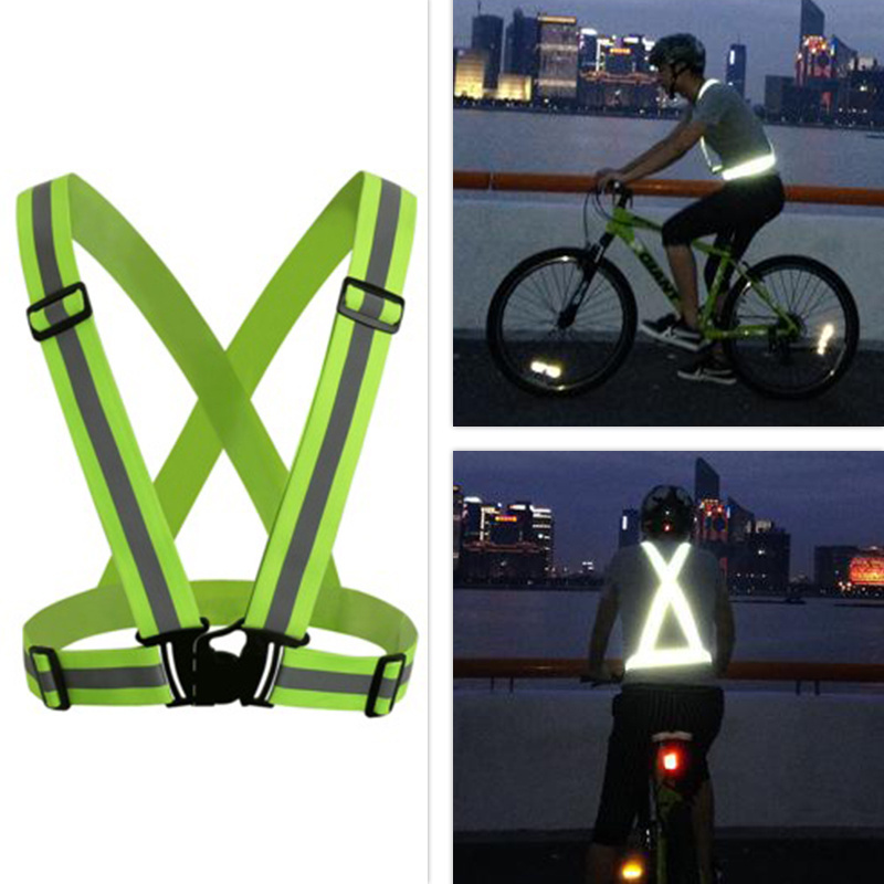 YouGuang Construction High Visibility Hi Vis Reflective Safety Belt Clothing Reflective Running Vest straps