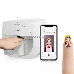 Portable smart nail  art vending machine 3D nail decoration machine for nail paint