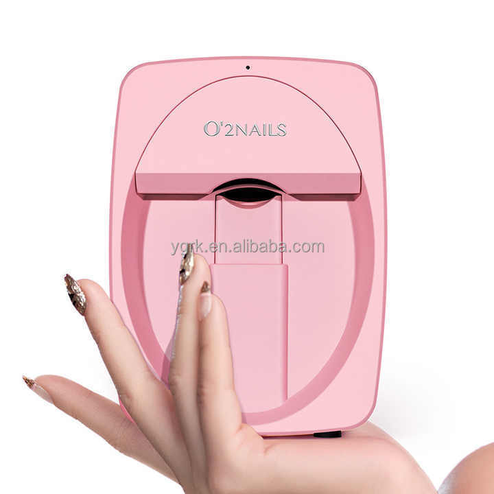 Portable smart nail  art vending machine 3D nail decoration machine for nail paint