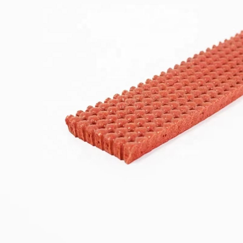 Custom 4mm 6mm 8mm 10mm thickness Perforated foaming rubber silicone sheet