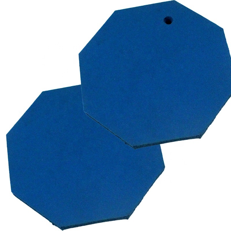 Factory Sale Insulation Closed Cell Blue Silicone Sponge Foam Rubber Sheet