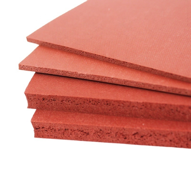 High quality assurance high/low temp resistance silicone foam rubber sheet