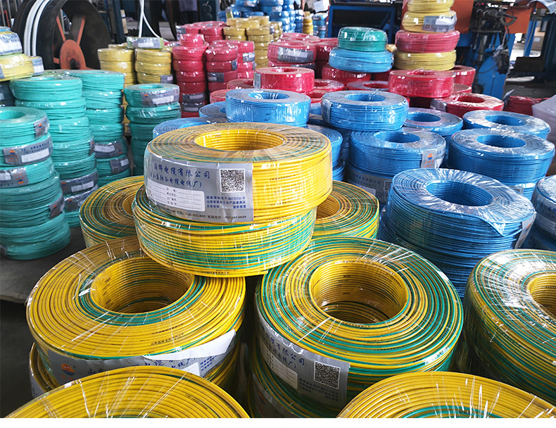 turkey good selling 500m copper wire 2.5 mm 3 core PVC  solid copper electrical wire for house wiring