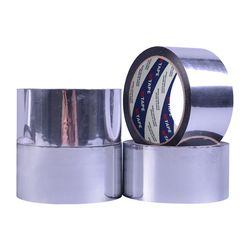 Custom good quality Aluminized Film Adhesive BOPP Metal Foil Silver Metalized Tape Metallized BOPP Tape