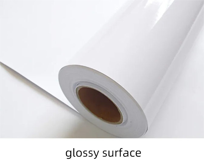 Outdoor PVC Eco Solvent Printing Glossy Matte White Self Adhesive Vinyl PVC Vinyl Roll