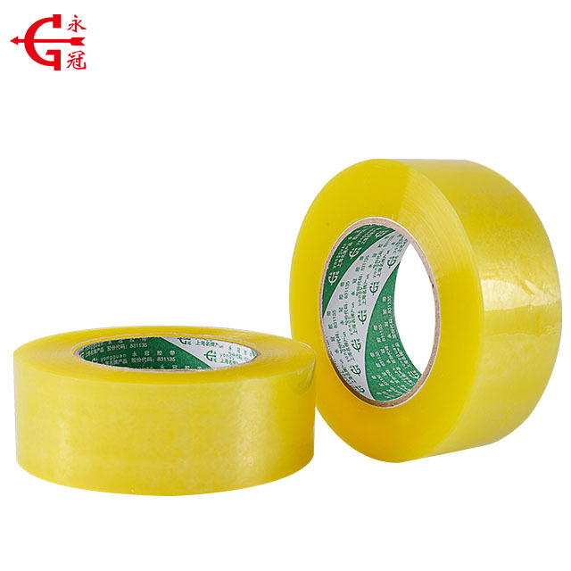 YG hot melt bopp strong clear adhesive packing tapes for box packaging sealing opp tape